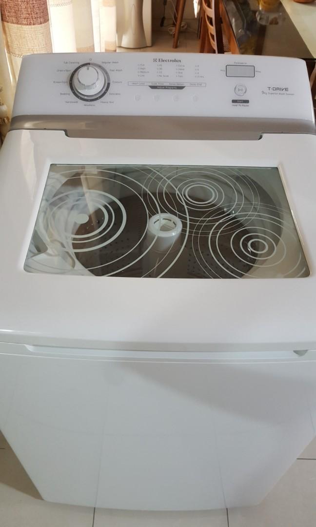 ELECTROLUX 9KG FULLY AUTOMATIC WASHING MACHINE, TV & Home Appliances