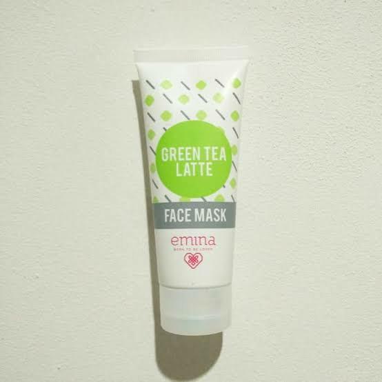 Emina Green Tea Latte Face Mask Kesehatan Kecantikan Kulit Sabun Tubuh Di Carousell