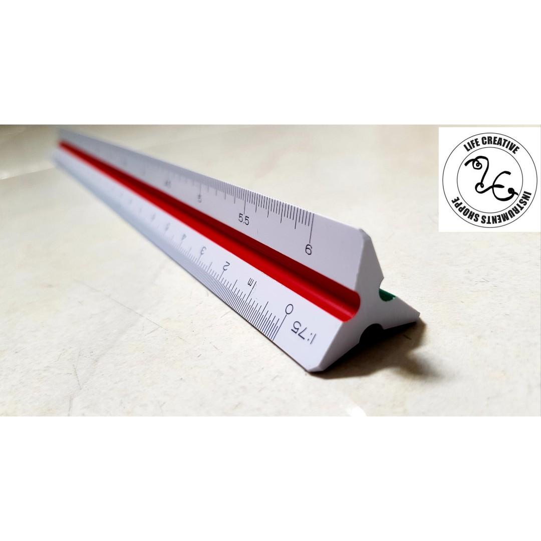 FABER CASTELL Triangular Scale Ruler for Professional Use, Hobbies