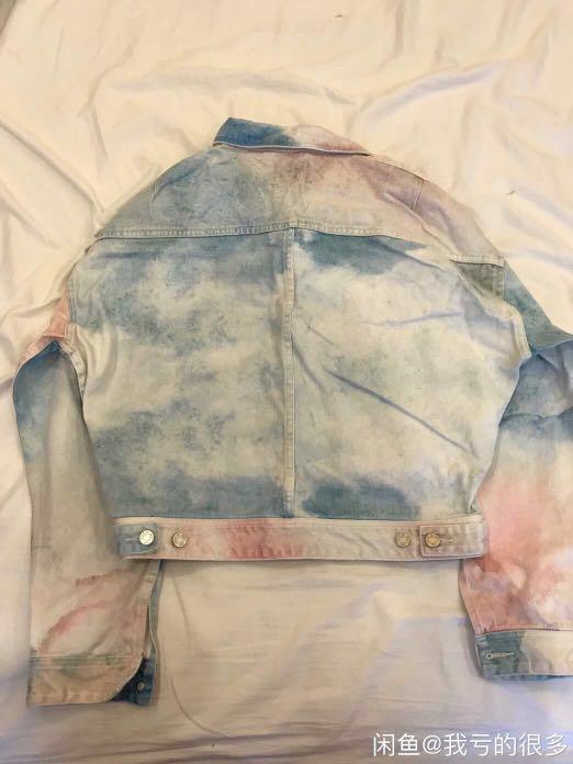 Fear of god cloud denim jacket deals