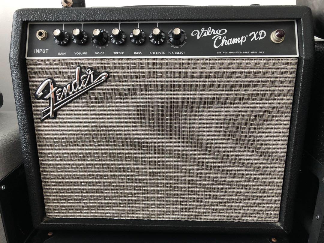 Fender Vibro champ XD, Hobbies & Toys, Music & Media, Musical 