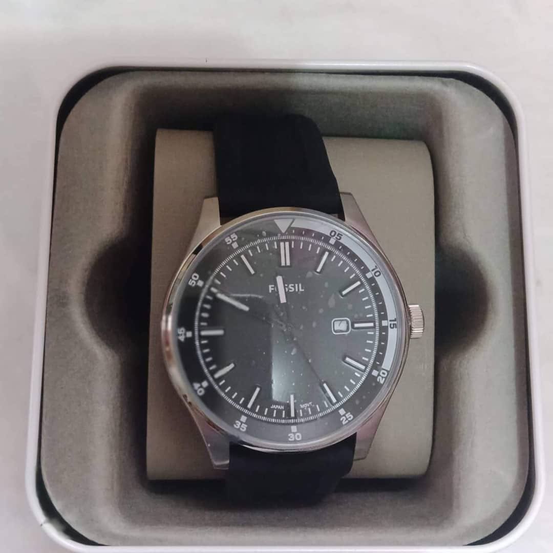 fossil belmar three hand