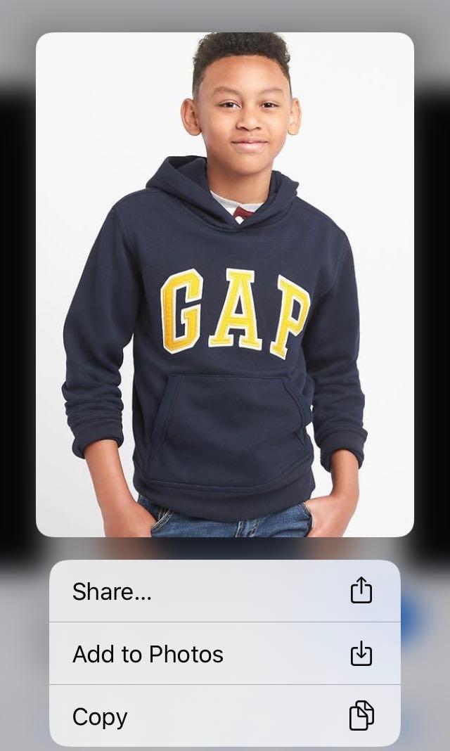 gap kid size