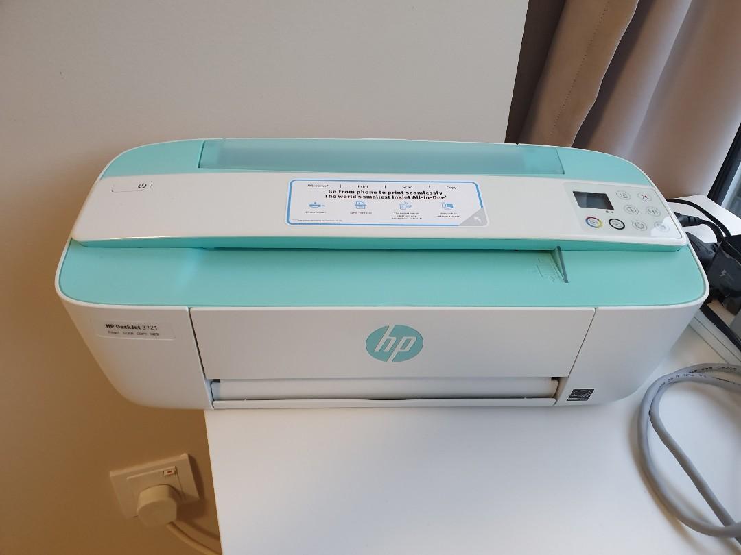 Hp All In One Printer Scanner Wireless With Ink Electronics Others On Carousell