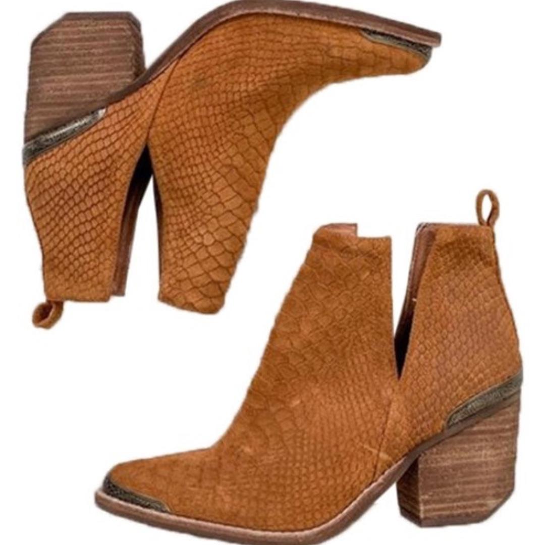 Jeffrey Campbell Free People Cromwell Western Boots Women S Fashion Shoes Boots On Carousell