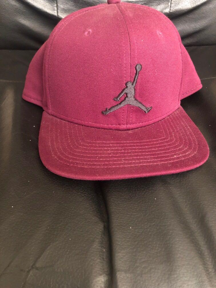 Jordan fitted hat Men s Fashion Accessories on Carousell