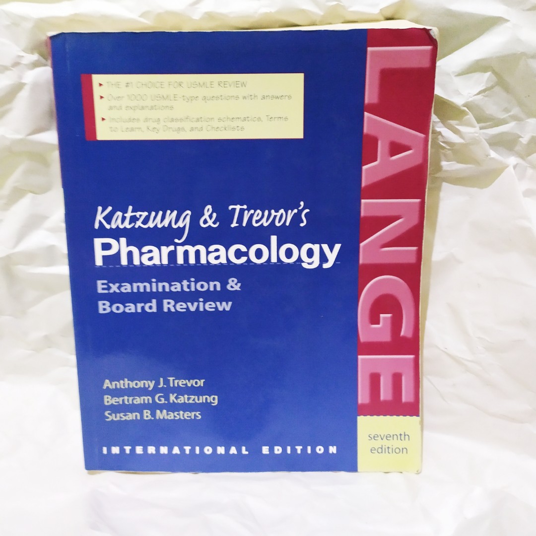 Katzung Trevor S Pharmacology Examination And Board Review