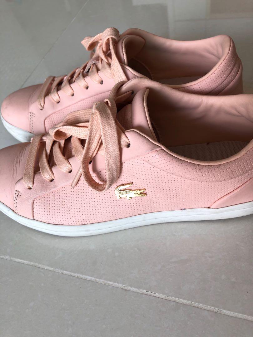Lacoste Pink Sneakers Straightset 119 2 