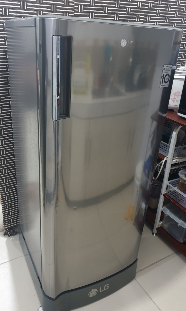 LG 6 Cubic Feet Single Door Refrigerator, TV & Home Appliances, Kitchen