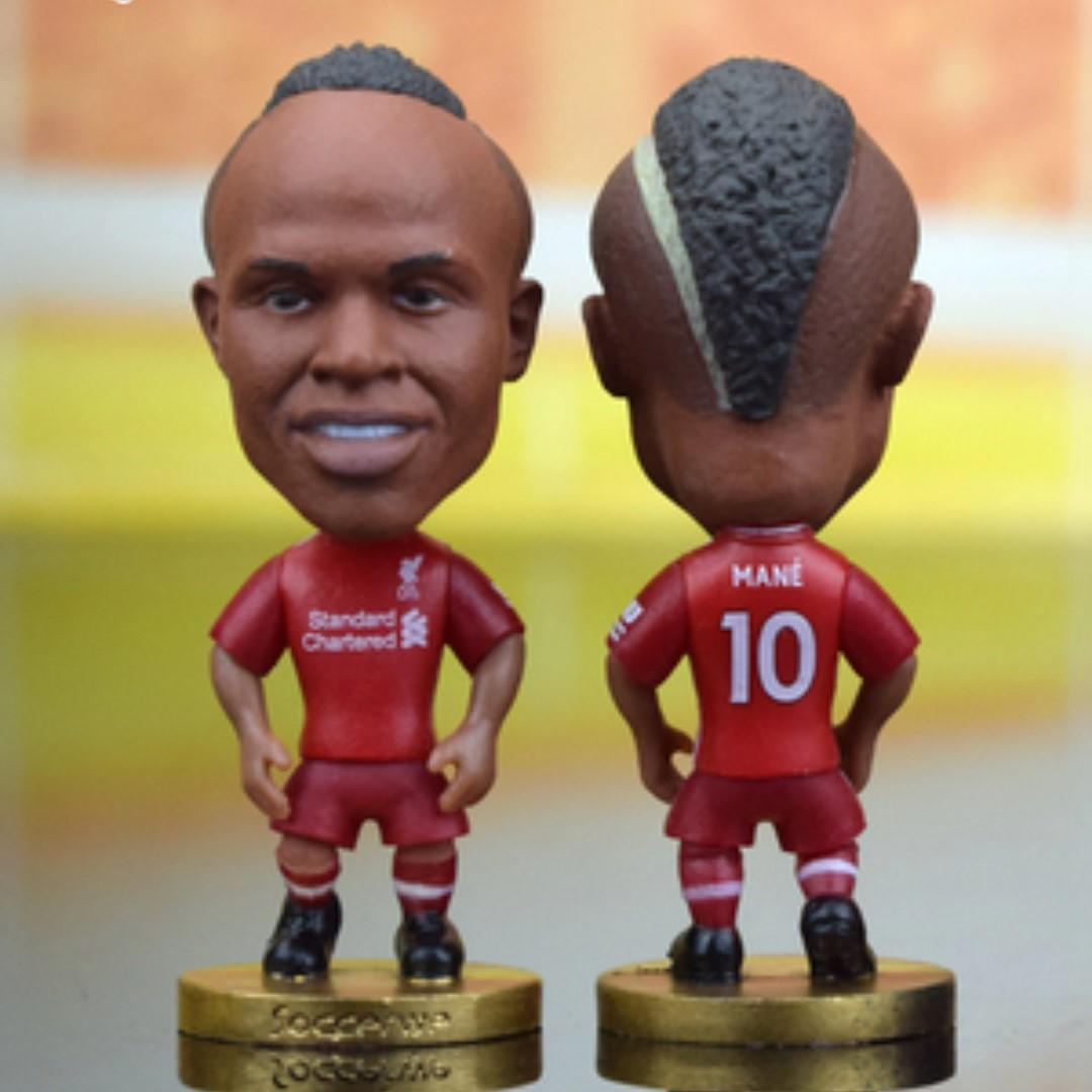 Liverpool Sadio Mane Football Figurine Soccerwe collectibles kodoto toy