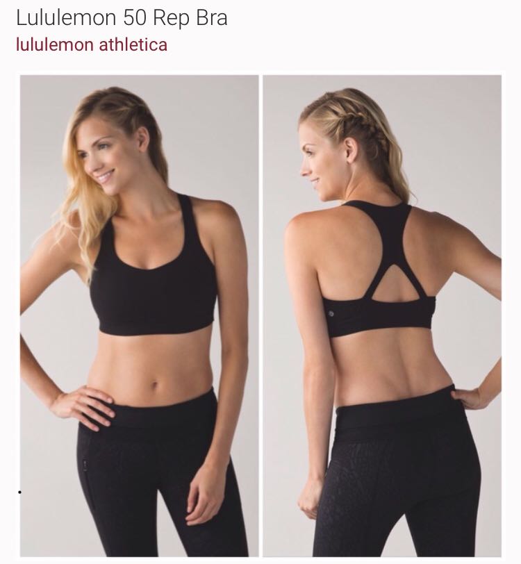 lululemon 50 rep bra