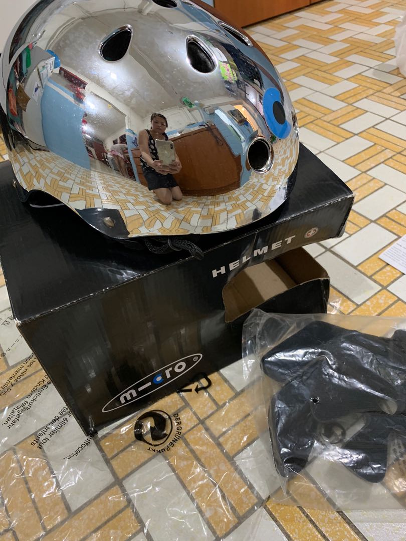 Chrome bicycle helmet sales