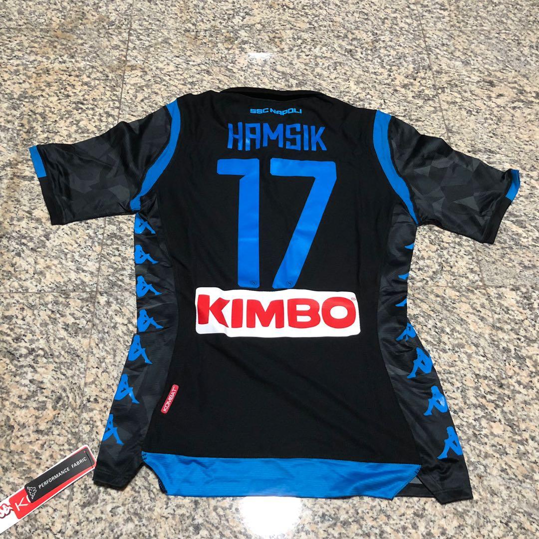 Napoli Fc 2018 19 Away Player Jersey Sports Sports Apparel On Carousell