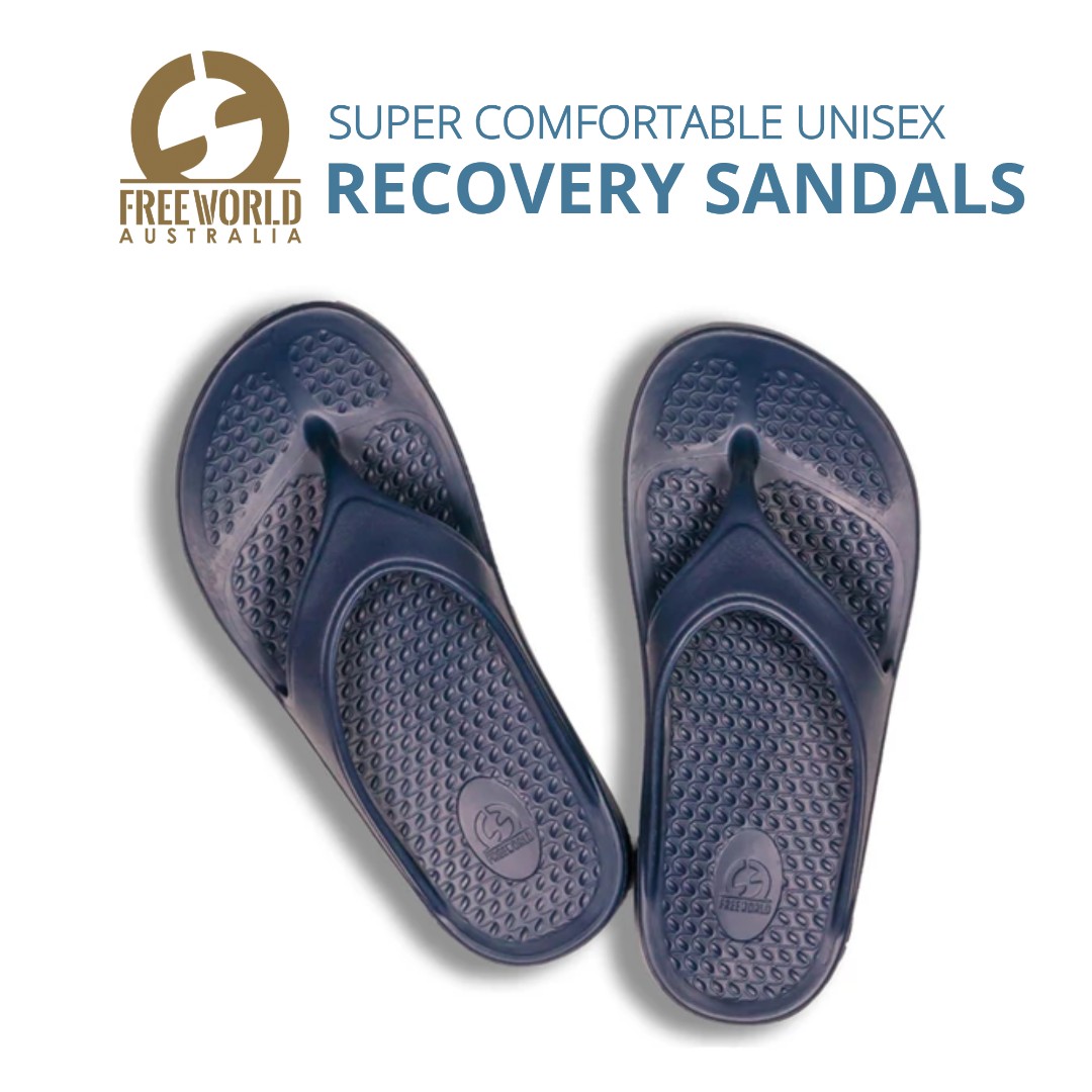 etage Bølle ovn NEW - Freeworld Australia Recovery Flip Flop Sandals Slippers, Men's  Fashion, Footwear, Flipflops and Slides on Carousell