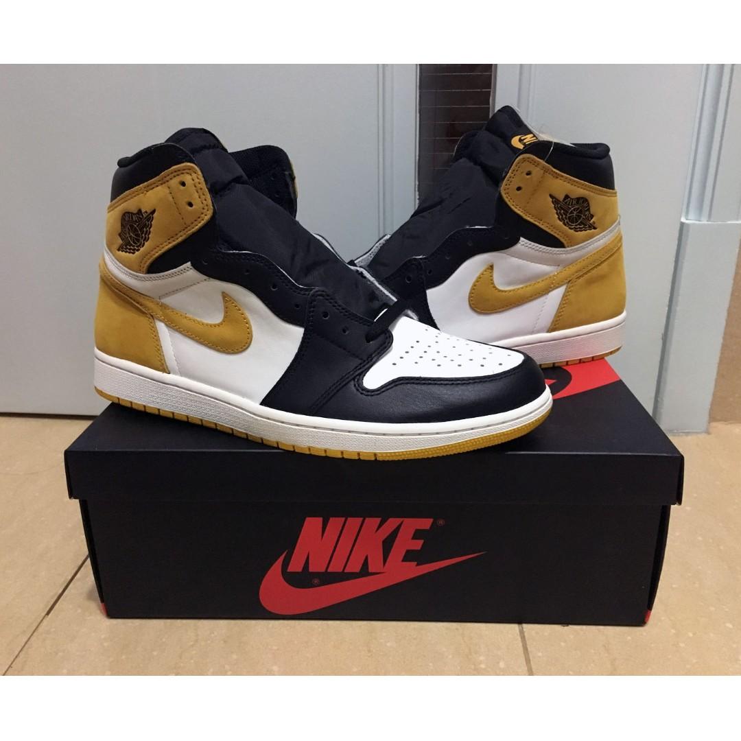 aj1 yellow ochre