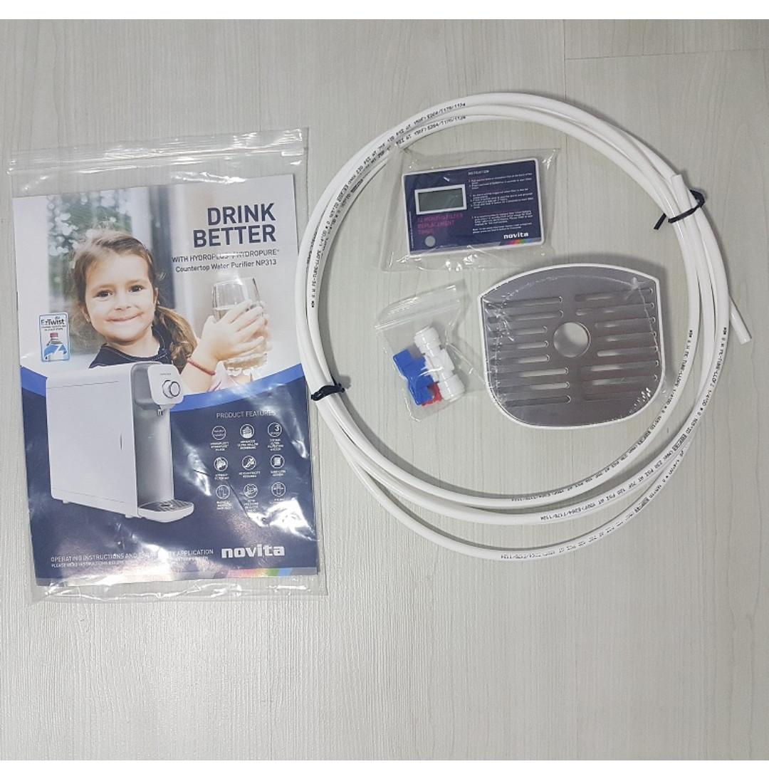 Novita Countertop Water Filter NP313, Furniture & Home Living