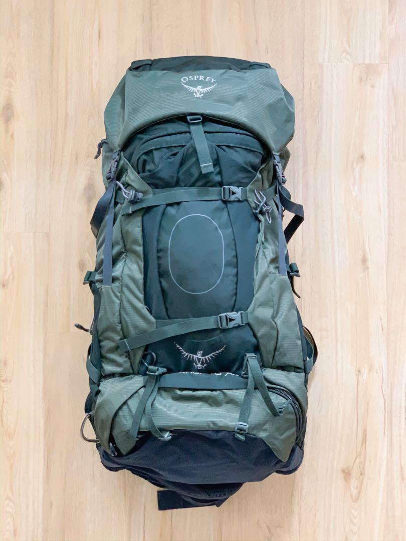 Osprey Aether 70 (lid converts into daypack), Fashion, Bags, Backpacks on Carousell