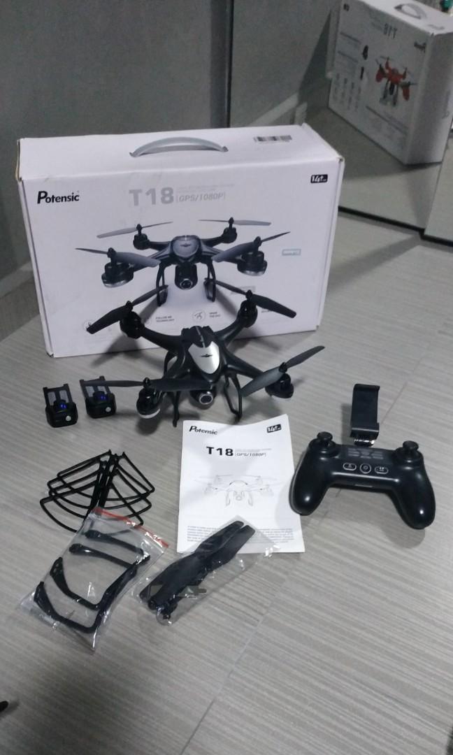 Potensic T18 1080p GPS drone s30w h301s