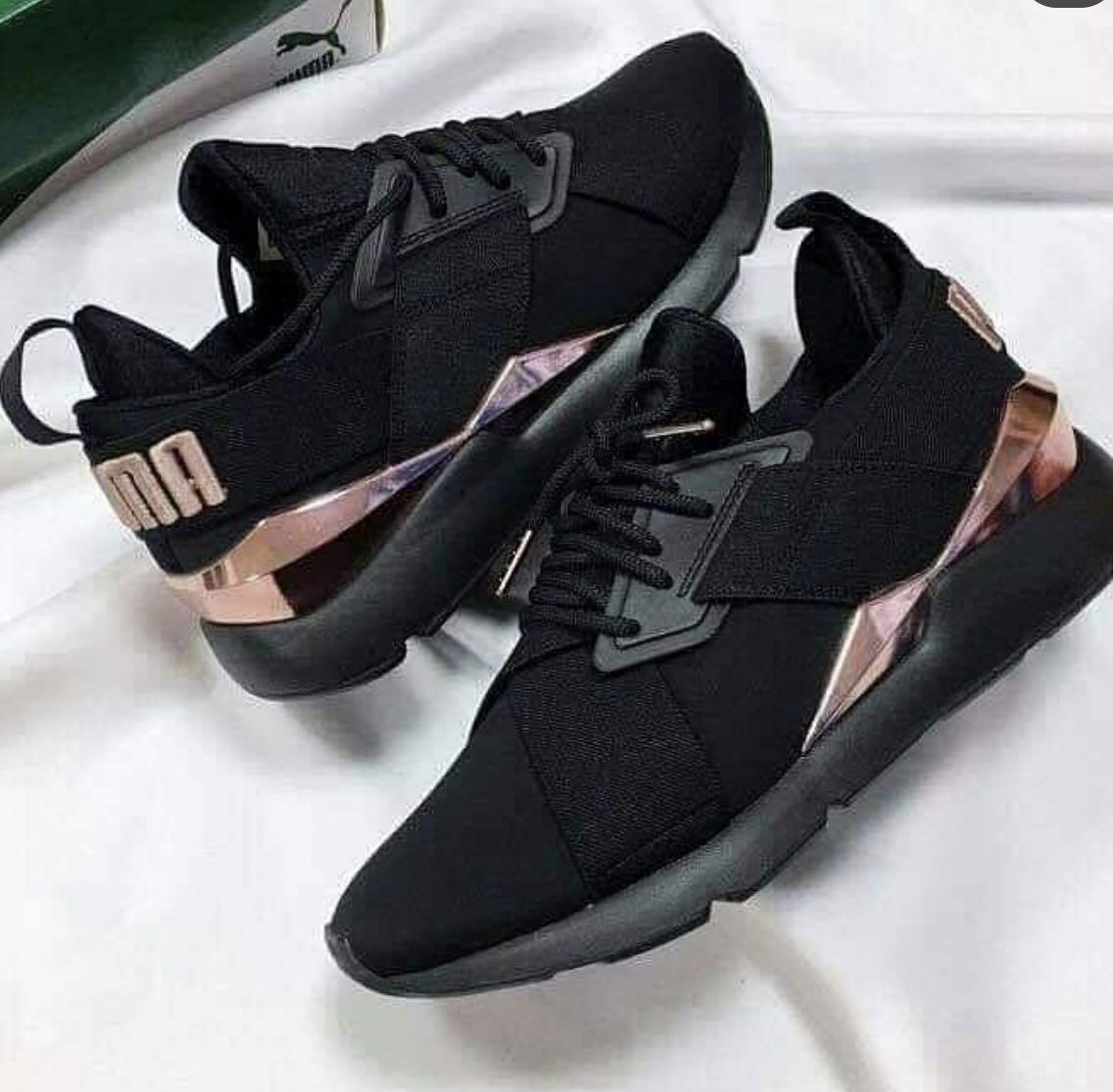 Puma muse metallic rose gold shop