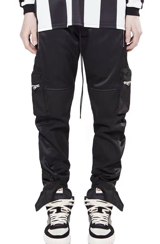 Represent black military cargo jogger pants Men s Fashion