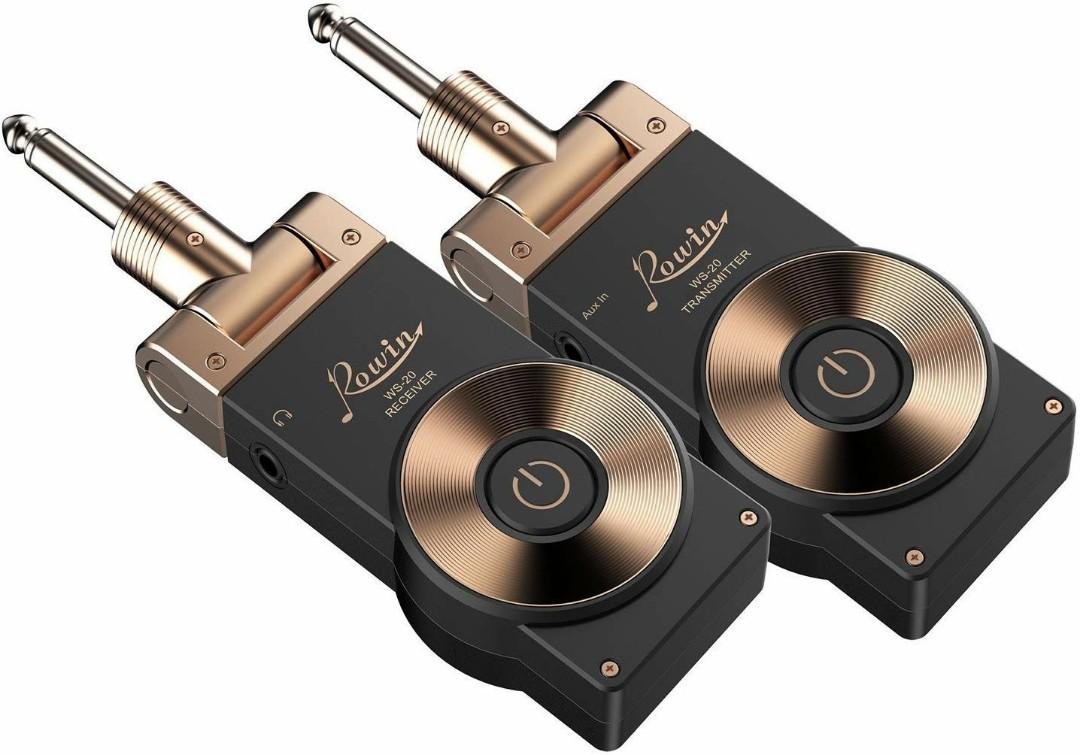 Rowin 2.4G Rechargeable Guitar Wireless Transmitter Receiver Wireless
