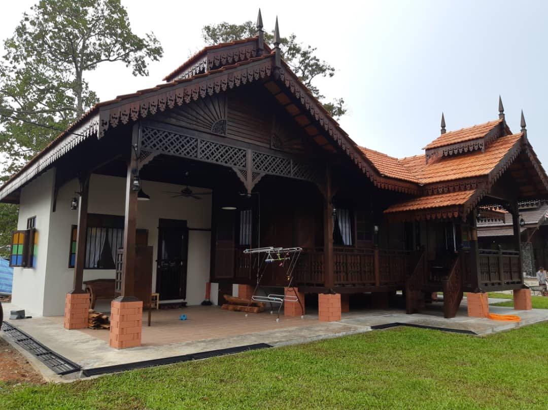  Rumah Kayu Moden  Desainrumahid com