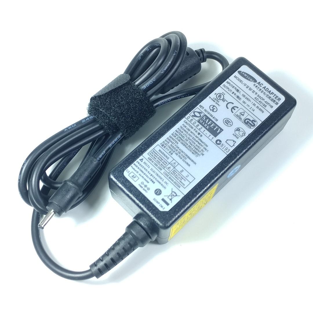 samsung 19v 2 1a 40watts small pin ultrabook laptop charger