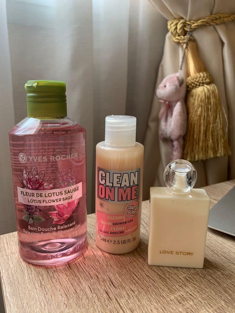 Shower Gel Lotion Trio Health Beauty Bath Body On Carousell