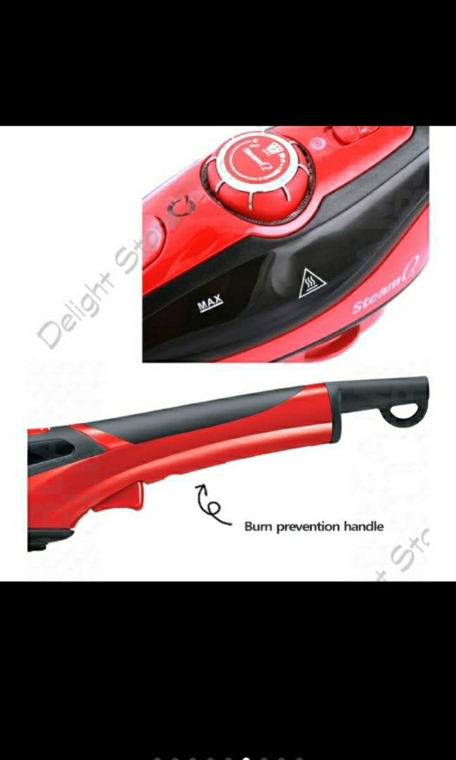 Steam Q II Korea Double Action Iron Steamer, TV & Home Appliances