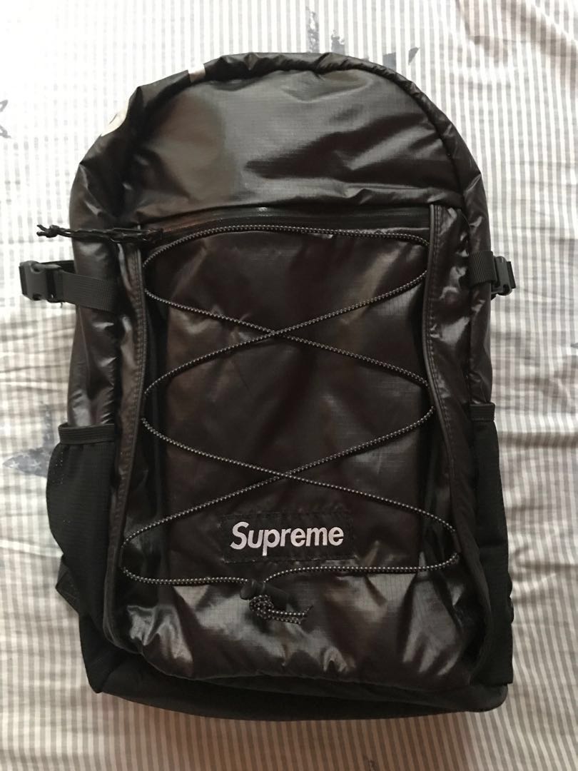 supreme fw17 backpack black
