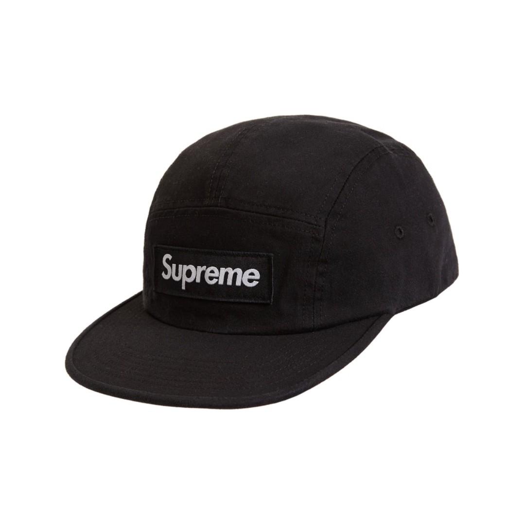 Supreme Military Camp Cap SS19 Black