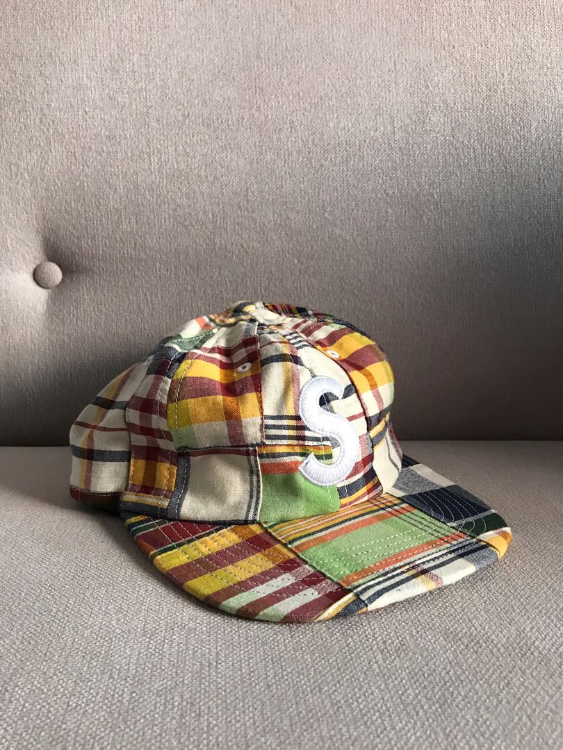 supreme patchwork hat
