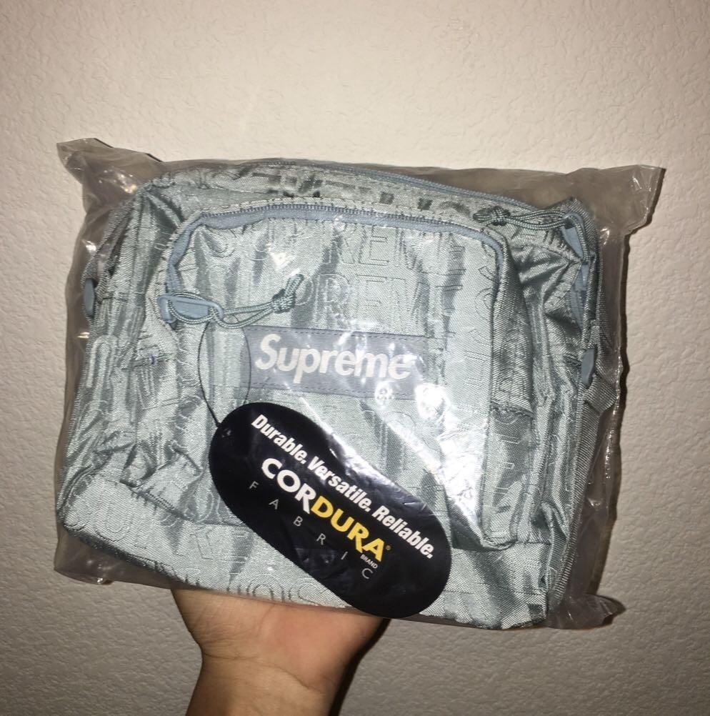 supreme shoulder bag ice