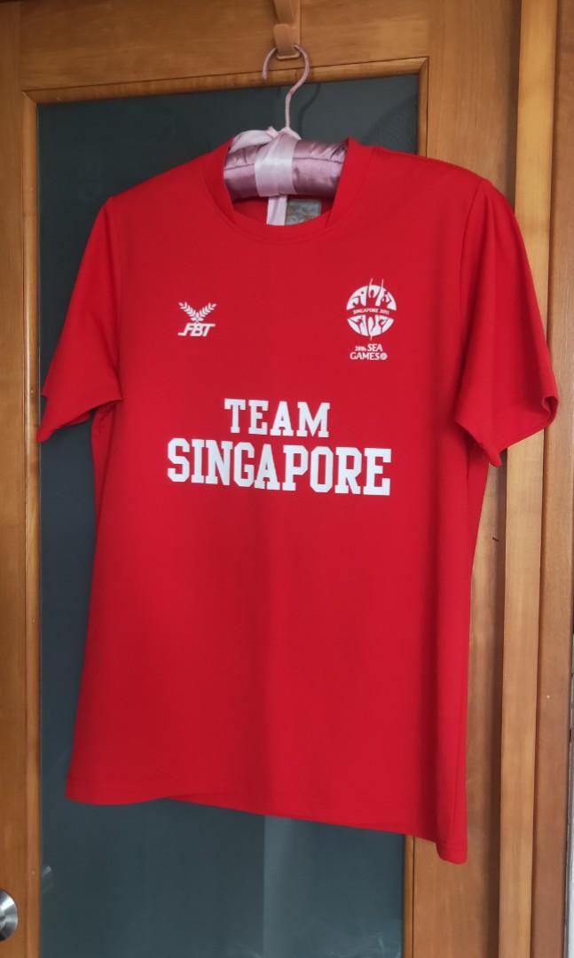 Team Singapore Jersey Sports Sports Apparel On Carousell