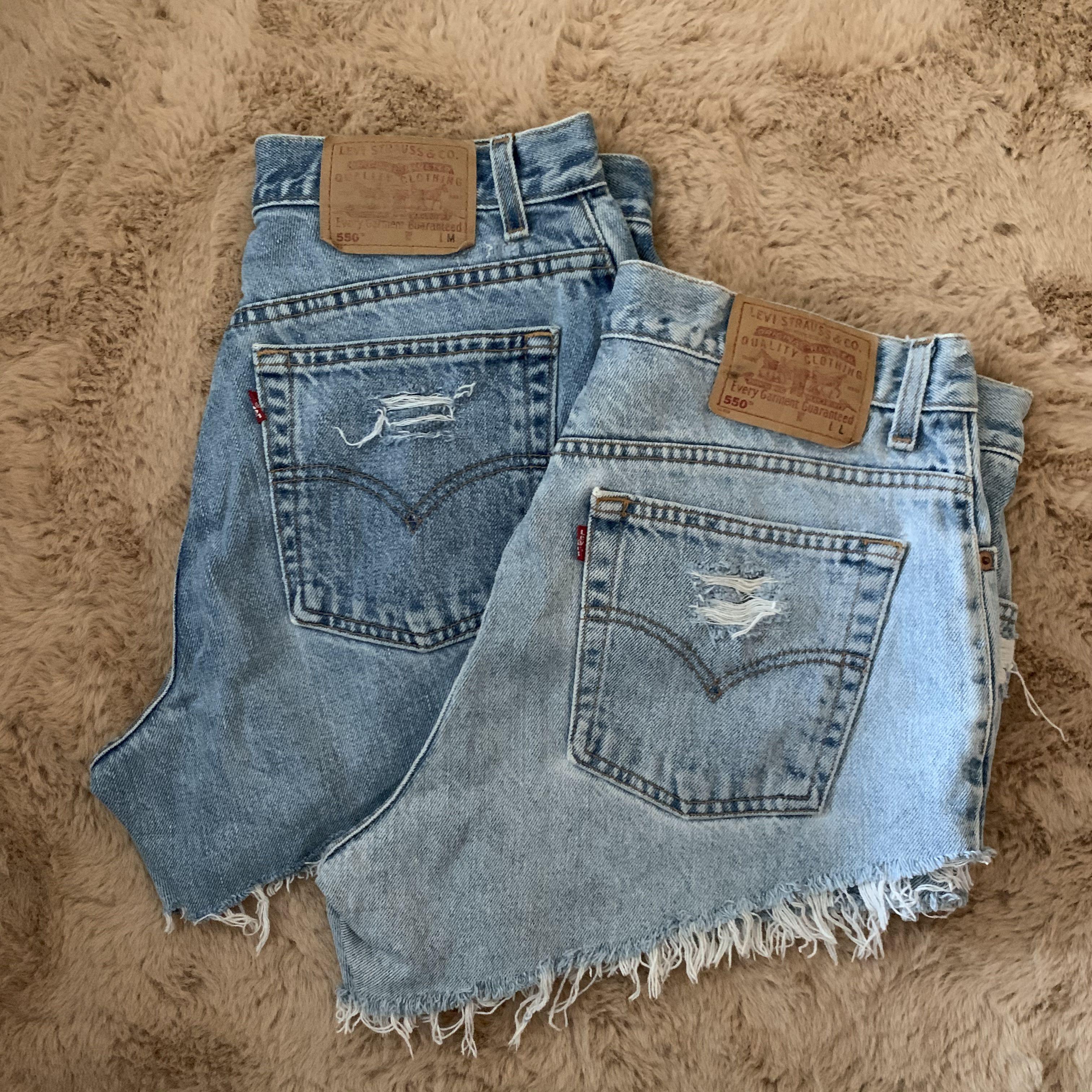 levi strauss high waisted shorts