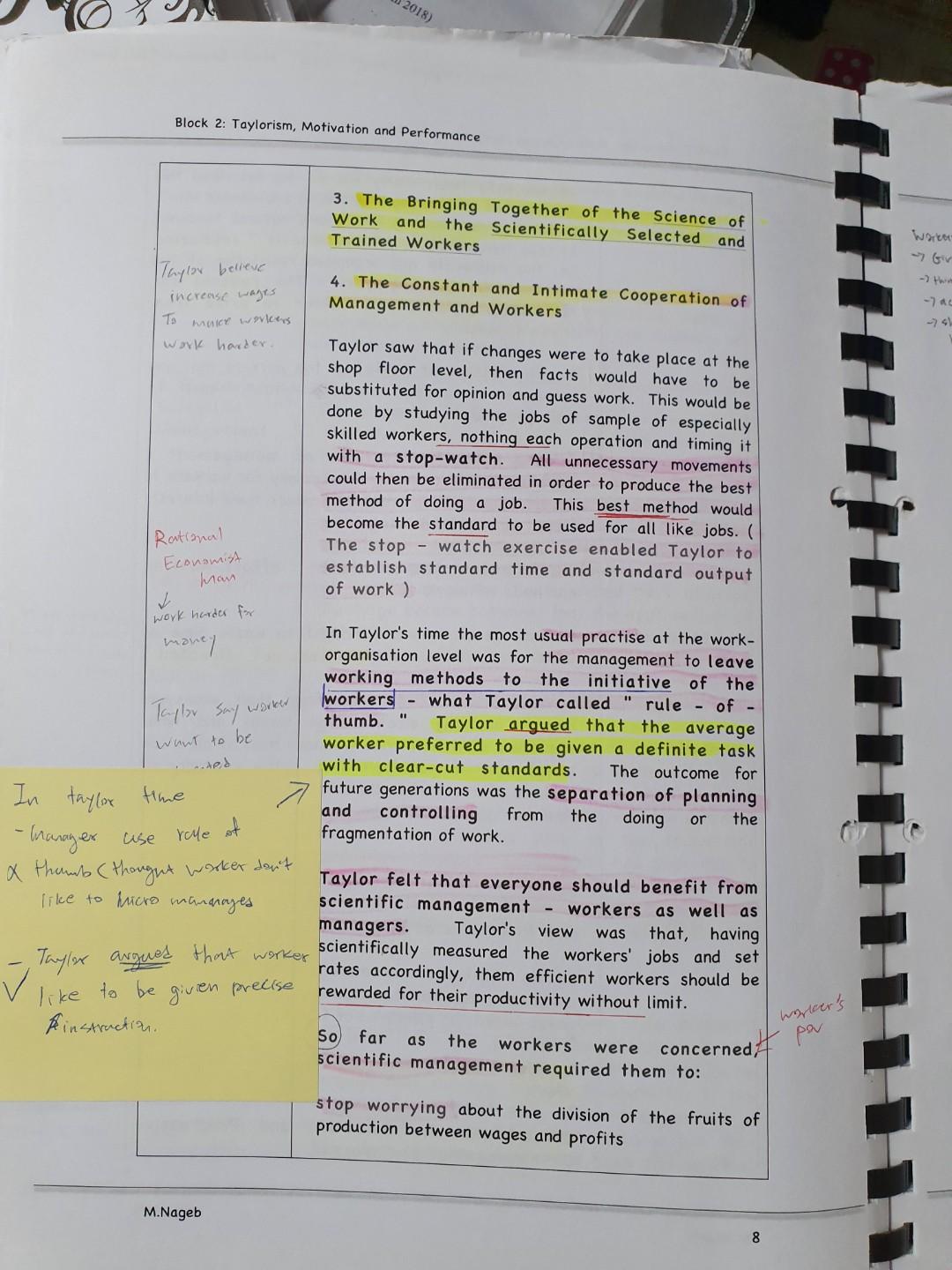 UOL CMC nageb notes core management concept, Computers & Tech, Office