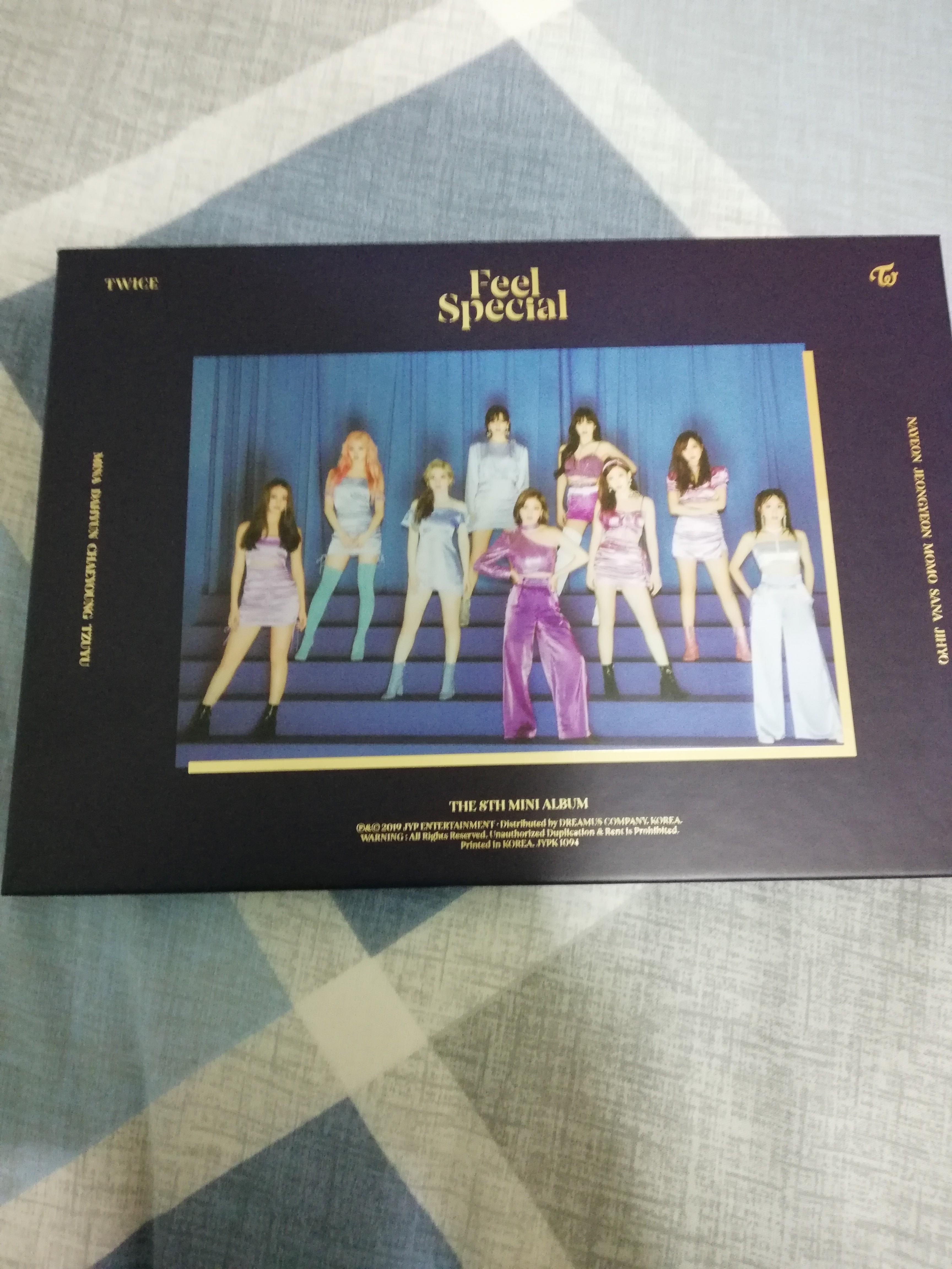 wtt twice feel special album ver b entertainment k wave on carousell