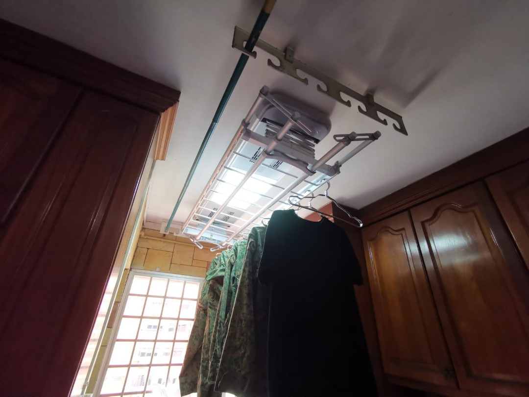 Ceiling Mounted Drying Rack Singapore Shelly Lighting