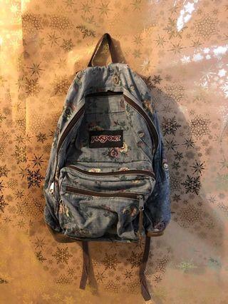 Floral jansport bag
