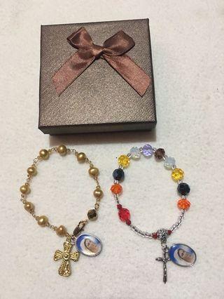 Swarovski china crystal rosary bracelet