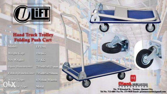 pushcart push cart hand platform truck trolley