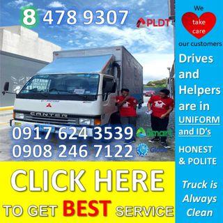 Lipat bahay truck for rent hire rental  wheeler closed van truck elf canter hino open truck dropside