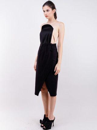Love&Flair Black Asymmetric Skirt