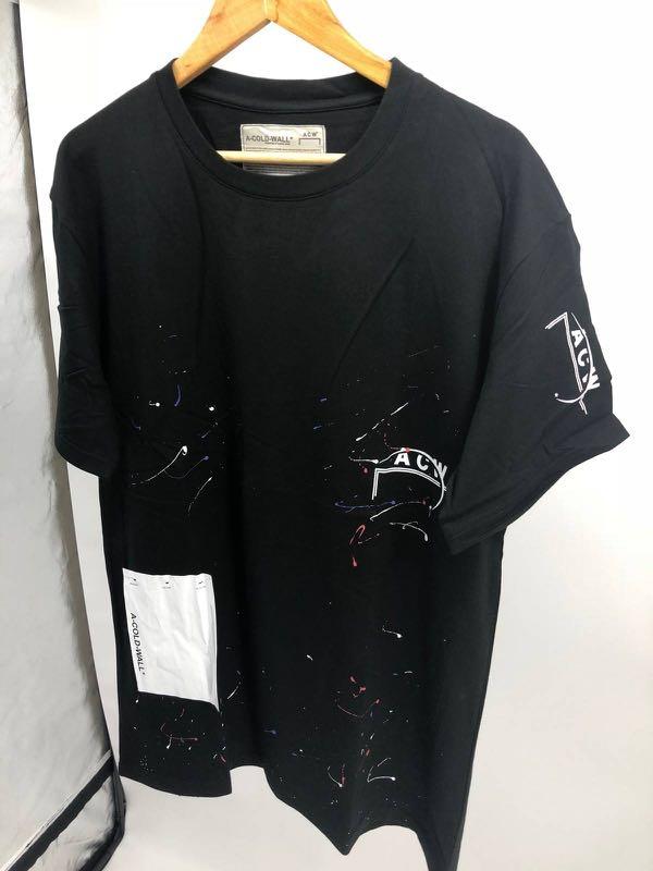 A Cold Wall Paint Splatter Tee Men S Fashion Clothes Tops On