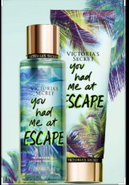Victoria secret you had online me at escape lotion