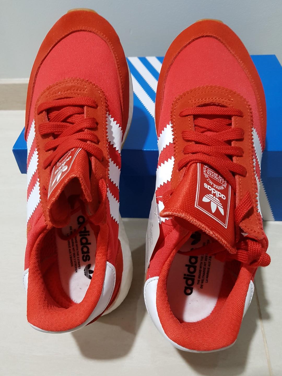 Adidas iniki runner red new arrivals white
