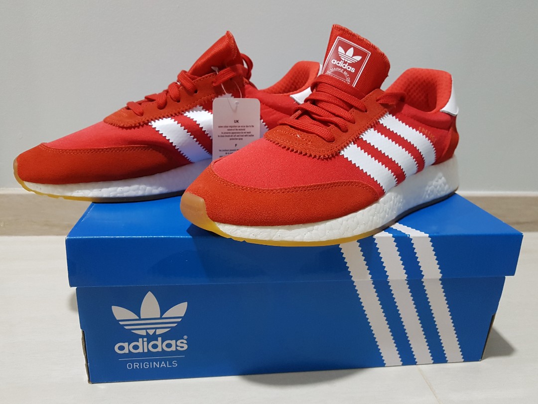 Adidas iniki 2025 runner red white
