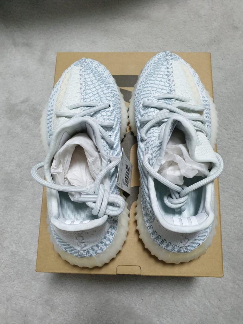 Adidas Yeezy 350 v2 Cloud White US4 UK3.5 Men s Fashion