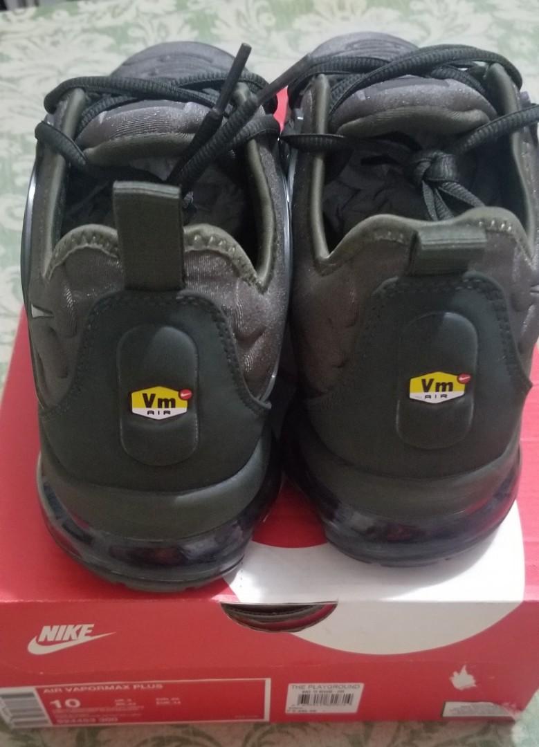 nike air vapormax plus cargo khaki & sequoia