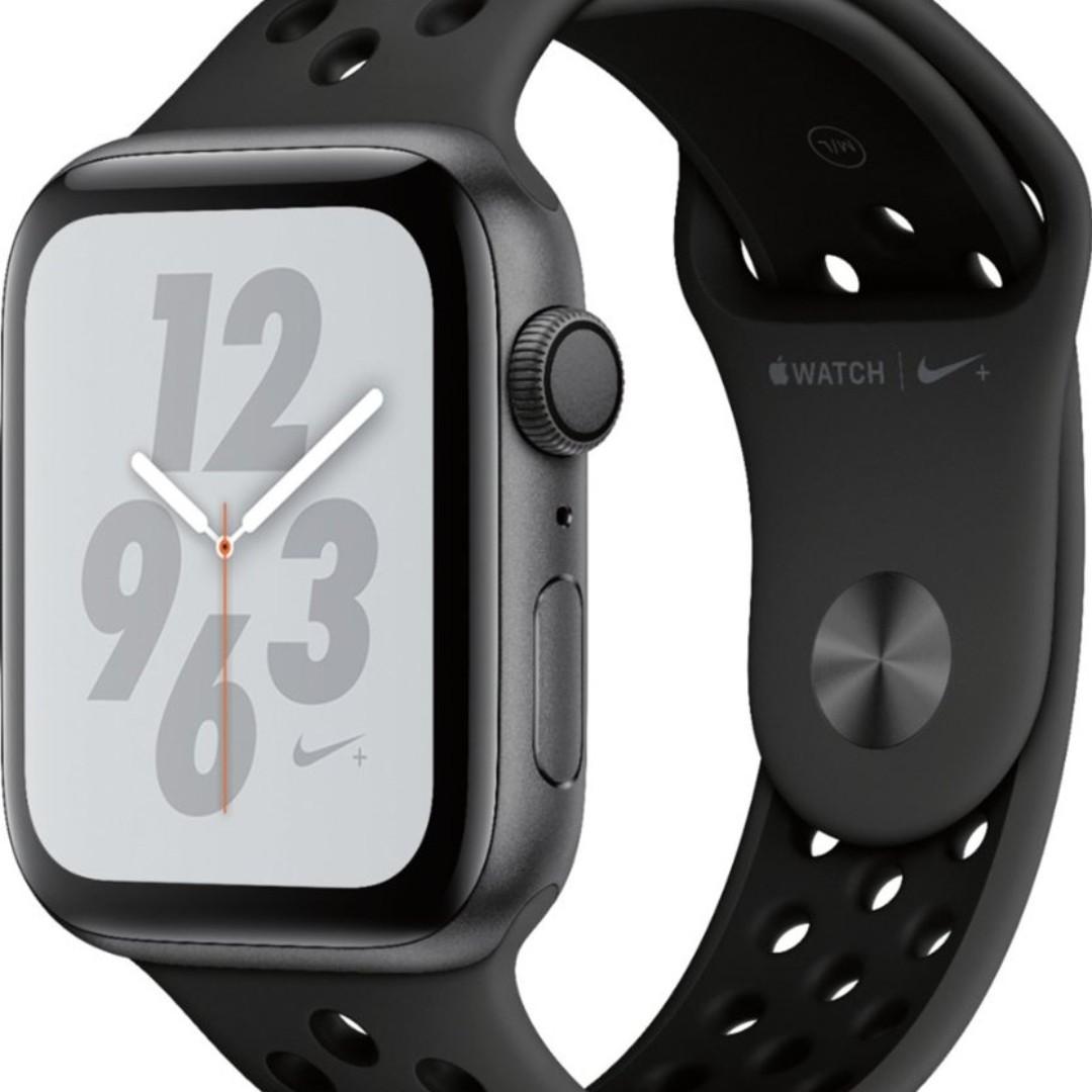 Apple Watch Series 4 Nike Gps 44mm Space Gray Electronics Others On Carousell